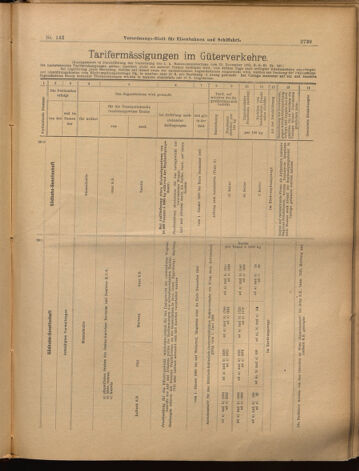 Verordnungs-Blatt für Eisenbahnen und Schiffahrt: Veröffentlichungen in Tarif- und Transport-Angelegenheiten 18991214 Seite: 15