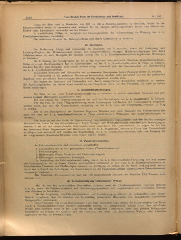 Verordnungs-Blatt für Eisenbahnen und Schiffahrt: Veröffentlichungen in Tarif- und Transport-Angelegenheiten 18991214 Seite: 8