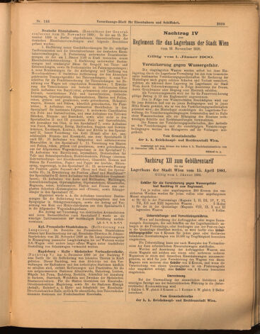 Verordnungs-Blatt für Eisenbahnen und Schiffahrt: Veröffentlichungen in Tarif- und Transport-Angelegenheiten 18991219 Seite: 13