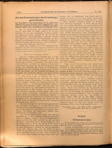 Verordnungs-Blatt für Eisenbahnen und Schiffahrt: Veröffentlichungen in Tarif- und Transport-Angelegenheiten 18991221 Seite: 8