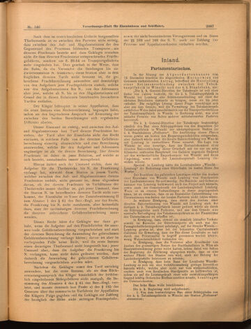 Verordnungs-Blatt für Eisenbahnen und Schiffahrt: Veröffentlichungen in Tarif- und Transport-Angelegenheiten 18991223 Seite: 3