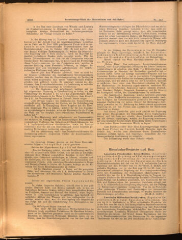 Verordnungs-Blatt für Eisenbahnen und Schiffahrt: Veröffentlichungen in Tarif- und Transport-Angelegenheiten 18991223 Seite: 4