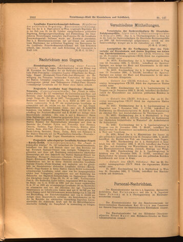 Verordnungs-Blatt für Eisenbahnen und Schiffahrt: Veröffentlichungen in Tarif- und Transport-Angelegenheiten 18991228 Seite: 12