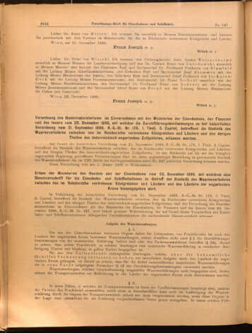 Verordnungs-Blatt für Eisenbahnen und Schiffahrt: Veröffentlichungen in Tarif- und Transport-Angelegenheiten 18991228 Seite: 2