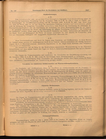 Verordnungs-Blatt für Eisenbahnen und Schiffahrt: Veröffentlichungen in Tarif- und Transport-Angelegenheiten 18991228 Seite: 7