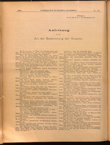 Verordnungs-Blatt für Eisenbahnen und Schiffahrt: Veröffentlichungen in Tarif- und Transport-Angelegenheiten 18991228 Seite: 8