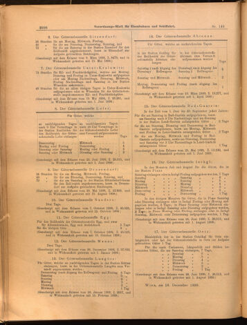 Verordnungs-Blatt für Eisenbahnen und Schiffahrt: Veröffentlichungen in Tarif- und Transport-Angelegenheiten 18991230 Seite: 2