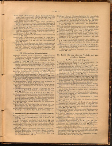 Verordnungs-Blatt für Eisenbahnen und Schiffahrt: Veröffentlichungen in Tarif- und Transport-Angelegenheiten 18991230 Seite: 65