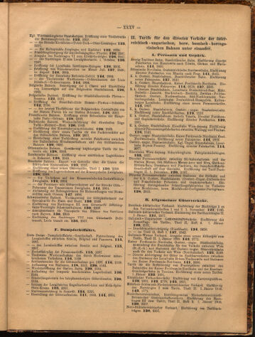 Verordnungs-Blatt für Eisenbahnen und Schiffahrt: Veröffentlichungen in Tarif- und Transport-Angelegenheiten 18991230 Seite: 85