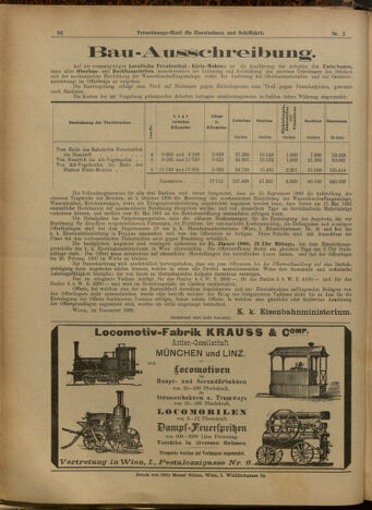 Verordnungs-Blatt für Eisenbahnen und Schiffahrt: Veröffentlichungen in Tarif- und Transport-Angelegenheiten 19000106 Seite: 48