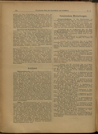 Verordnungs-Blatt für Eisenbahnen und Schiffahrt: Veröffentlichungen in Tarif- und Transport-Angelegenheiten 19000111 Seite: 10