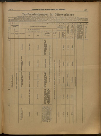 Verordnungs-Blatt für Eisenbahnen und Schiffahrt: Veröffentlichungen in Tarif- und Transport-Angelegenheiten 19000111 Seite: 13