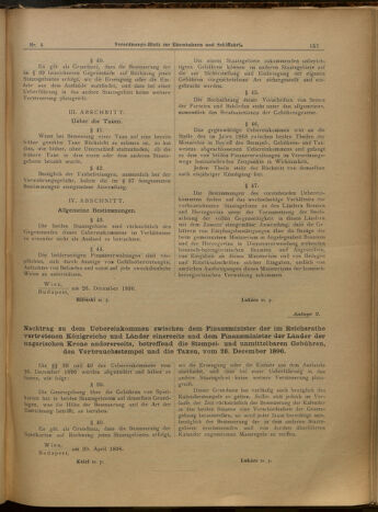 Verordnungs-Blatt für Eisenbahnen und Schiffahrt: Veröffentlichungen in Tarif- und Transport-Angelegenheiten 19000111 Seite: 7