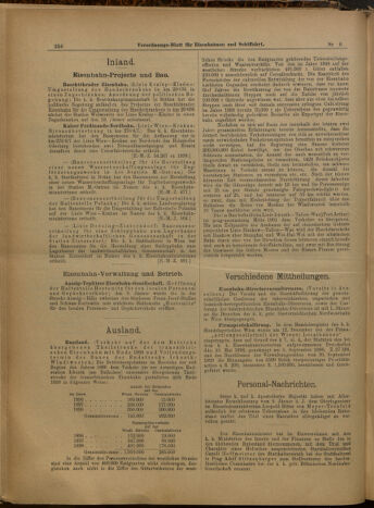 Verordnungs-Blatt für Eisenbahnen und Schiffahrt: Veröffentlichungen in Tarif- und Transport-Angelegenheiten 19000116 Seite: 5