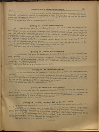 Verordnungs-Blatt für Eisenbahnen und Schiffahrt: Veröffentlichungen in Tarif- und Transport-Angelegenheiten 19000120 Seite: 7