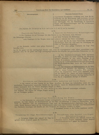 Verordnungs-Blatt für Eisenbahnen und Schiffahrt: Veröffentlichungen in Tarif- und Transport-Angelegenheiten 19000125 Seite: 4