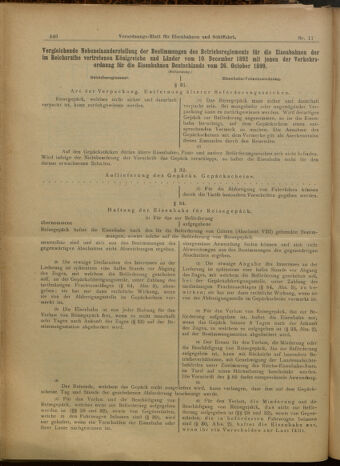 Verordnungs-Blatt für Eisenbahnen und Schiffahrt: Veröffentlichungen in Tarif- und Transport-Angelegenheiten 19000127 Seite: 2