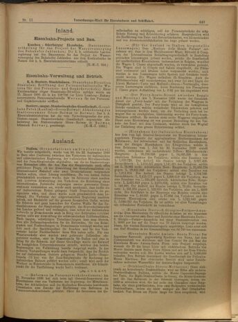 Verordnungs-Blatt für Eisenbahnen und Schiffahrt: Veröffentlichungen in Tarif- und Transport-Angelegenheiten 19000127 Seite: 5