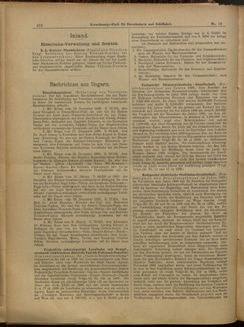 Verordnungs-Blatt für Eisenbahnen und Schiffahrt: Veröffentlichungen in Tarif- und Transport-Angelegenheiten 19000130 Seite: 8