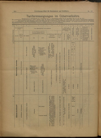 Verordnungs-Blatt für Eisenbahnen und Schiffahrt: Veröffentlichungen in Tarif- und Transport-Angelegenheiten 19000201 Seite: 14