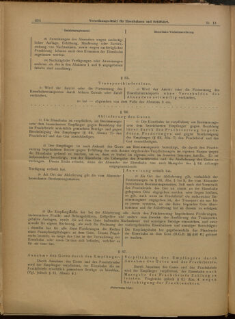 Verordnungs-Blatt für Eisenbahnen und Schiffahrt: Veröffentlichungen in Tarif- und Transport-Angelegenheiten 19000201 Seite: 6