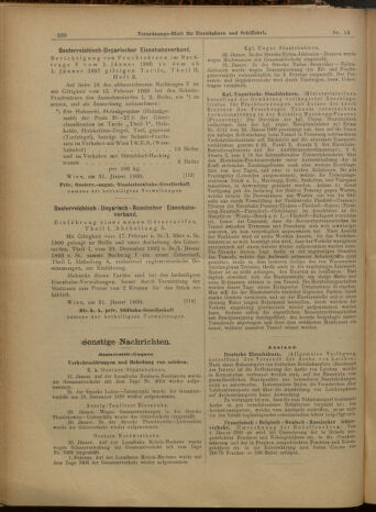 Verordnungs-Blatt für Eisenbahnen und Schiffahrt: Veröffentlichungen in Tarif- und Transport-Angelegenheiten 19000206 Seite: 12