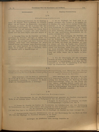 Verordnungs-Blatt für Eisenbahnen und Schiffahrt: Veröffentlichungen in Tarif- und Transport-Angelegenheiten 19000206 Seite: 5