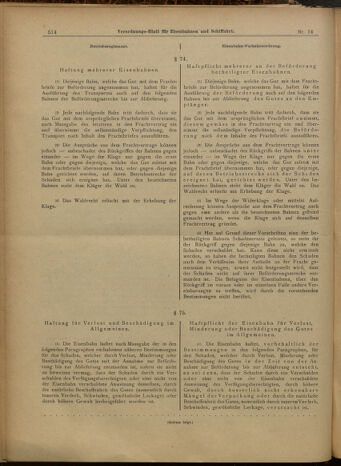 Verordnungs-Blatt für Eisenbahnen und Schiffahrt: Veröffentlichungen in Tarif- und Transport-Angelegenheiten 19000206 Seite: 6