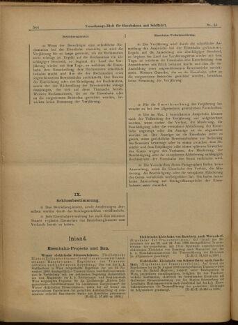 Verordnungs-Blatt für Eisenbahnen und Schiffahrt: Veröffentlichungen in Tarif- und Transport-Angelegenheiten 19000208 Seite: 16