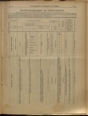 Verordnungs-Blatt für Eisenbahnen und Schiffahrt: Veröffentlichungen in Tarif- und Transport-Angelegenheiten 19000210 Seite: 14