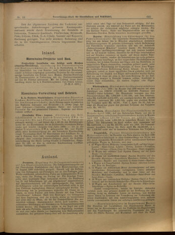 Verordnungs-Blatt für Eisenbahnen und Schiffahrt: Veröffentlichungen in Tarif- und Transport-Angelegenheiten 19000215 Seite: 6