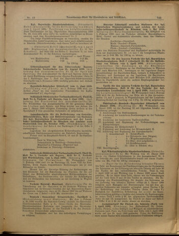 Verordnungs-Blatt für Eisenbahnen und Schiffahrt: Veröffentlichungen in Tarif- und Transport-Angelegenheiten 19000217 Seite: 13