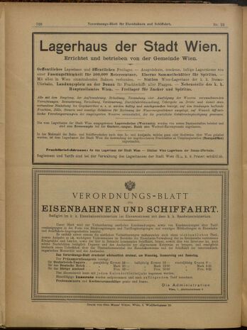 Verordnungs-Blatt für Eisenbahnen und Schiffahrt: Veröffentlichungen in Tarif- und Transport-Angelegenheiten 19000224 Seite: 20