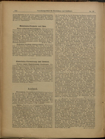 Verordnungs-Blatt für Eisenbahnen und Schiffahrt: Veröffentlichungen in Tarif- und Transport-Angelegenheiten 19000303 Seite: 6