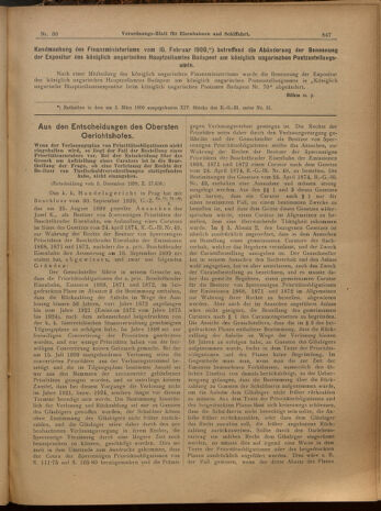 Verordnungs-Blatt für Eisenbahnen und Schiffahrt: Veröffentlichungen in Tarif- und Transport-Angelegenheiten 19000315 Seite: 3