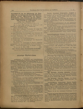 Verordnungs-Blatt für Eisenbahnen und Schiffahrt: Veröffentlichungen in Tarif- und Transport-Angelegenheiten 19000317 Seite: 18