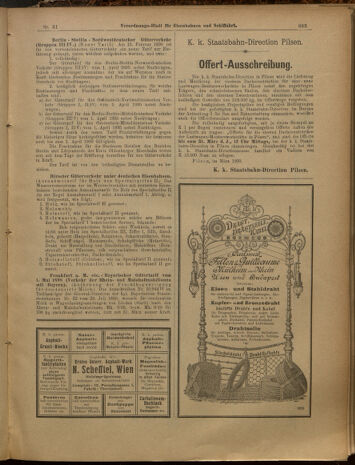 Verordnungs-Blatt für Eisenbahnen und Schiffahrt: Veröffentlichungen in Tarif- und Transport-Angelegenheiten 19000317 Seite: 19