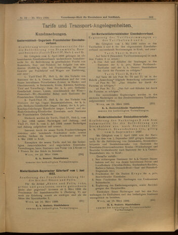 Verordnungs-Blatt für Eisenbahnen und Schiffahrt: Veröffentlichungen in Tarif- und Transport-Angelegenheiten 19000320 Seite: 12