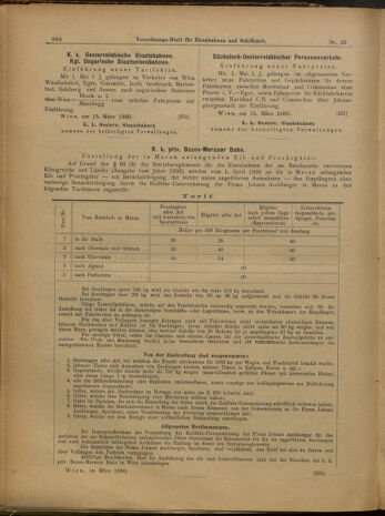 Verordnungs-Blatt für Eisenbahnen und Schiffahrt: Veröffentlichungen in Tarif- und Transport-Angelegenheiten 19000320 Seite: 13