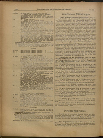 Verordnungs-Blatt für Eisenbahnen und Schiffahrt: Veröffentlichungen in Tarif- und Transport-Angelegenheiten 19000324 Seite: 8