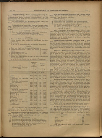 Verordnungs-Blatt für Eisenbahnen und Schiffahrt: Veröffentlichungen in Tarif- und Transport-Angelegenheiten 19000329 Seite: 11