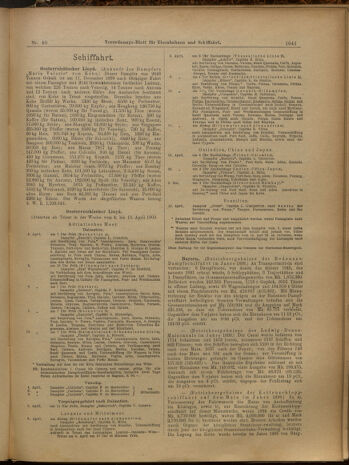 Verordnungs-Blatt für Eisenbahnen und Schiffahrt: Veröffentlichungen in Tarif- und Transport-Angelegenheiten 19000407 Seite: 9