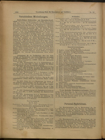 Verordnungs-Blatt für Eisenbahnen und Schiffahrt: Veröffentlichungen in Tarif- und Transport-Angelegenheiten 19000508 Seite: 8