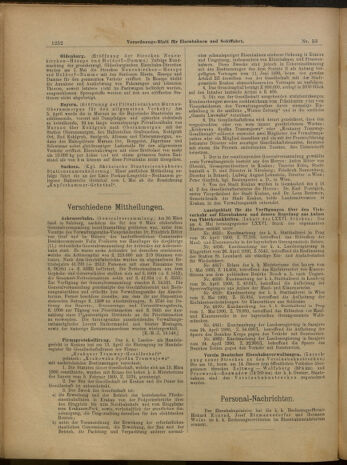 Verordnungs-Blatt für Eisenbahnen und Schiffahrt: Veröffentlichungen in Tarif- und Transport-Angelegenheiten 19000510 Seite: 12