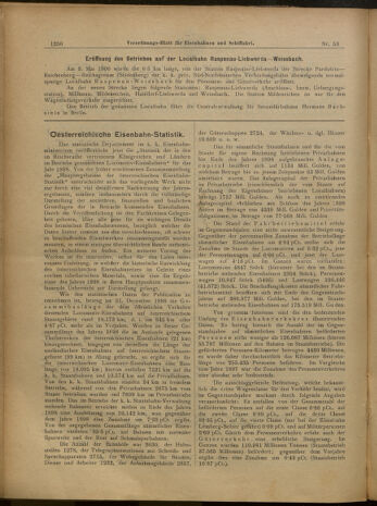 Verordnungs-Blatt für Eisenbahnen und Schiffahrt: Veröffentlichungen in Tarif- und Transport-Angelegenheiten 19000510 Seite: 2