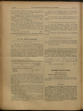 Verordnungs-Blatt für Eisenbahnen und Schiffahrt: Veröffentlichungen in Tarif- und Transport-Angelegenheiten 19000517 Seite: 10