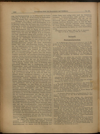 Verordnungs-Blatt für Eisenbahnen und Schiffahrt: Veröffentlichungen in Tarif- und Transport-Angelegenheiten 19000522 Seite: 8