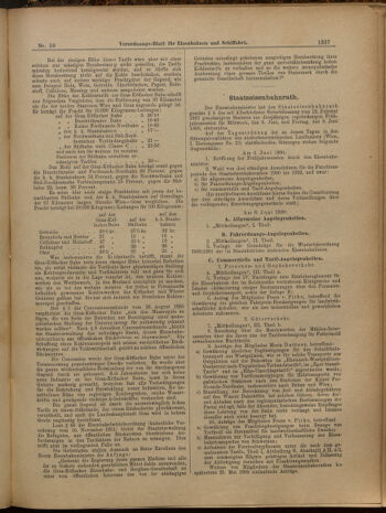 Verordnungs-Blatt für Eisenbahnen und Schiffahrt: Veröffentlichungen in Tarif- und Transport-Angelegenheiten 19000522 Seite: 9