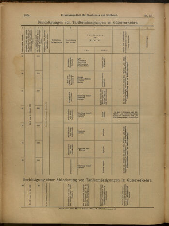 Verordnungs-Blatt für Eisenbahnen und Schiffahrt: Veröffentlichungen in Tarif- und Transport-Angelegenheiten 19000524 Seite: 16