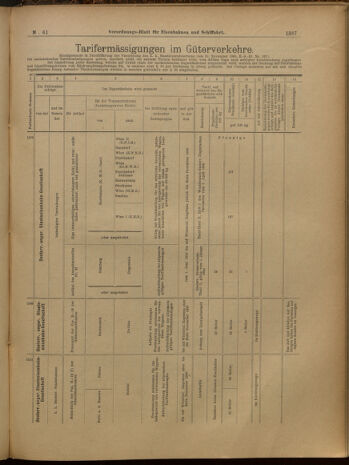 Verordnungs-Blatt für Eisenbahnen und Schiffahrt: Veröffentlichungen in Tarif- und Transport-Angelegenheiten 19000529 Seite: 11